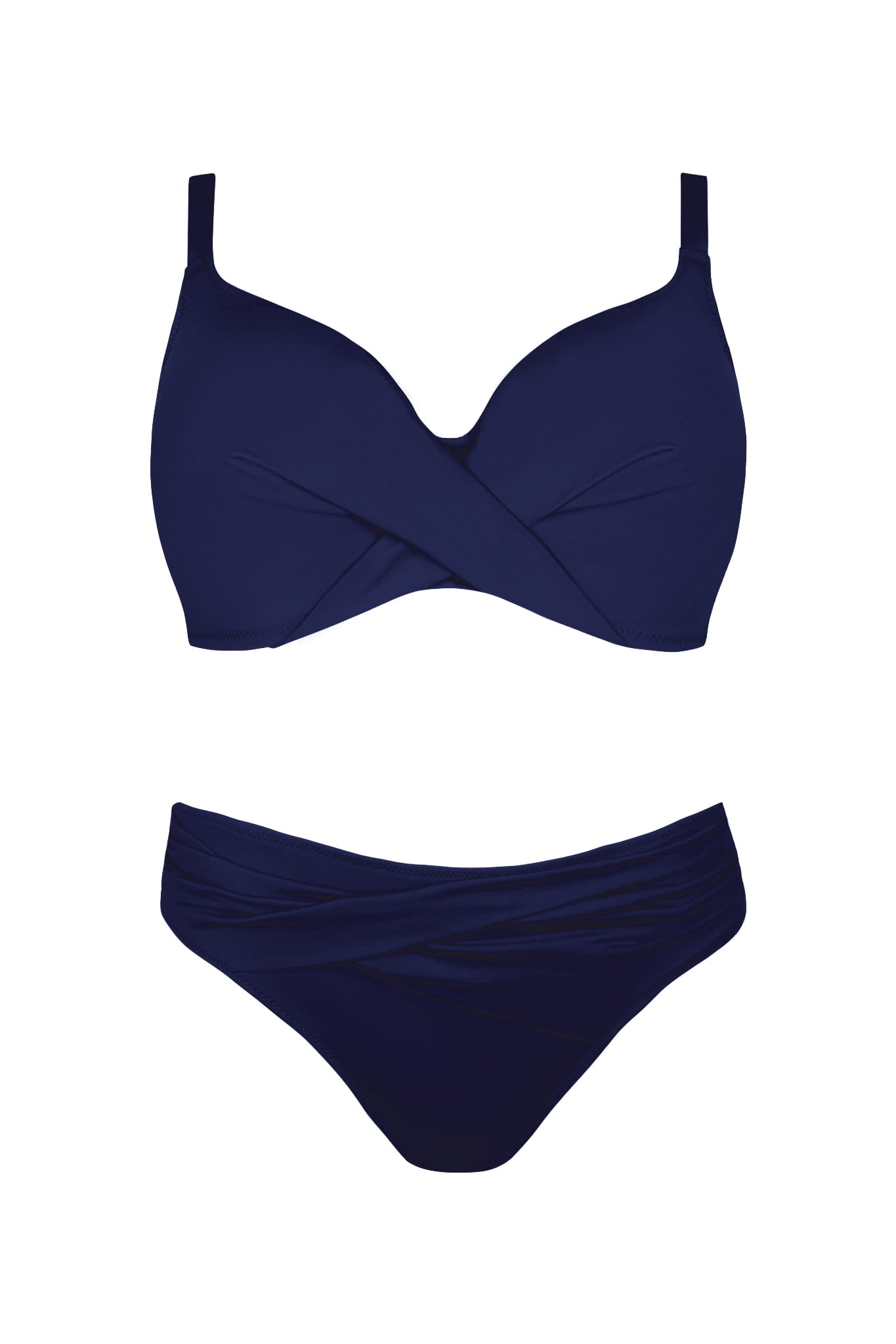 STRÓJ KĄPIELOWY DWUCZĘŚCIOWY GRANATOWY BODRUM 1